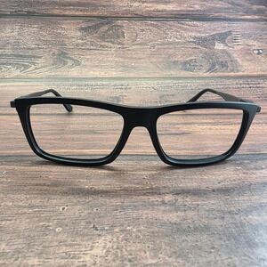 Ray Ban Eyeglasses Matte Black Rectangular Men RB 7017 54-17 FRAMES ONLY